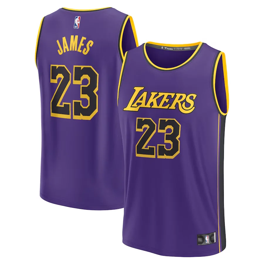 Lakers LeBron James Statement Edition Ujersey